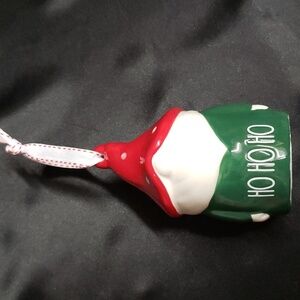 Rae Dunn HO HO HO Gnome Ornament